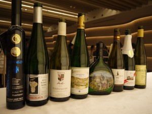 提供された8種類のワイン